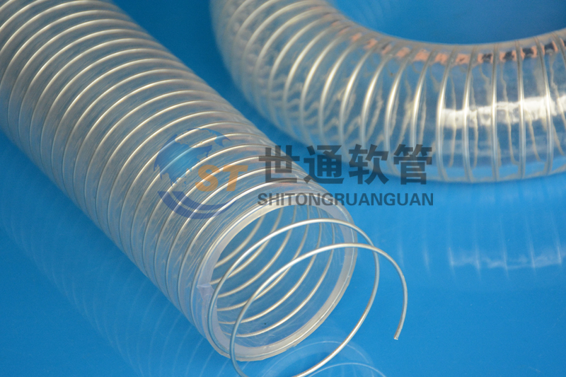钢丝软管,PVC钢丝管 